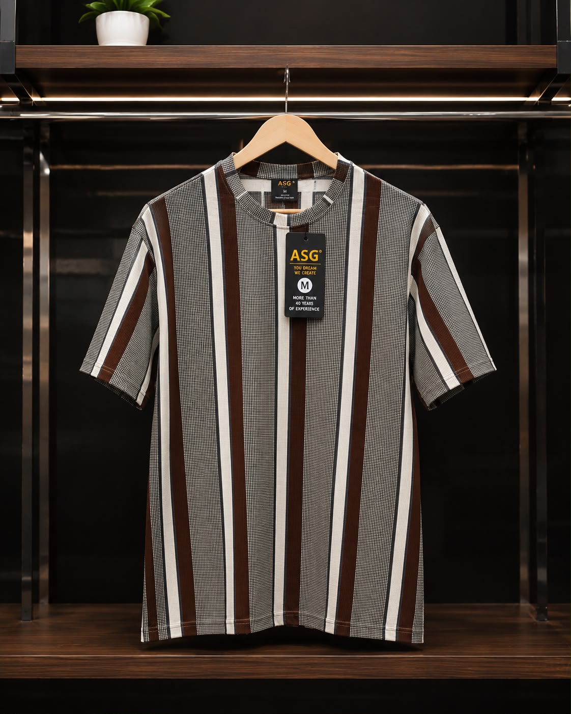 Sepia Stripe Tee